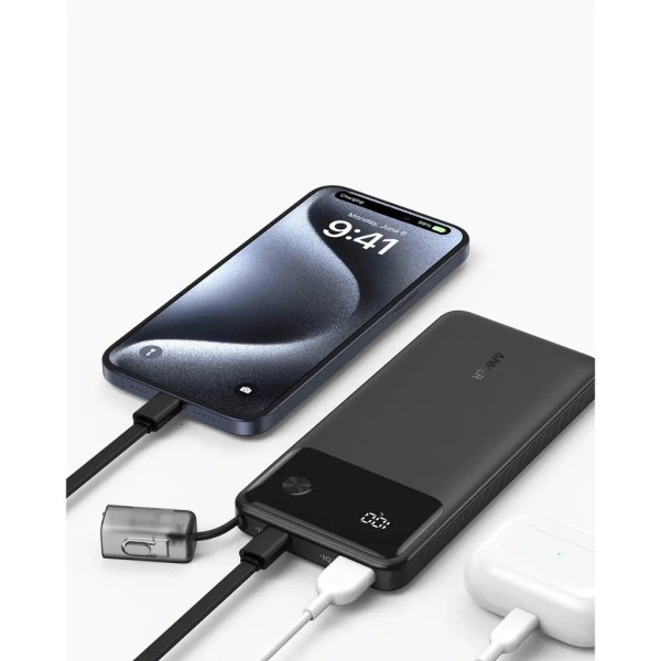 Anker Power Bank(10000mAh)USB-C ブラック新品 Buy Online Anker 323 USB-C Power Bank PowerCore PIQ - Black